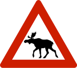 Norwegian moose sign - Norsk Elg Skilt