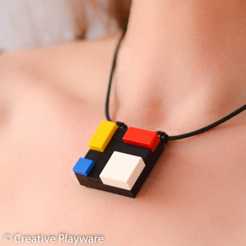 DE STIJL - GERRIT No. 6 necklace. Inspired by Gerrit Reitveld.