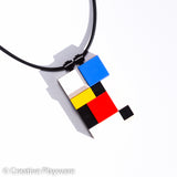 DE STIJL - GERRIT No. 7 necklace. Inspired by Gerrit Reitveld.