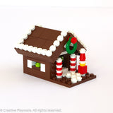 GINGERBREAD HOUSE No. 3 - outlined roof
