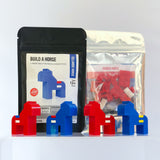 NORDIC HORSES building kits made with LEGO bricks.
