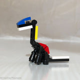 MONDRIANOSAURUS made with LEGO bricks