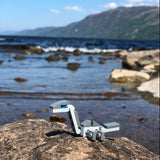 PLESIOSAUR 'NESSIE' made with LEGO bricks at Loch Ness lake in Scotland