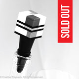 PIET wine stopper. Inspired by Piet Mondrian.